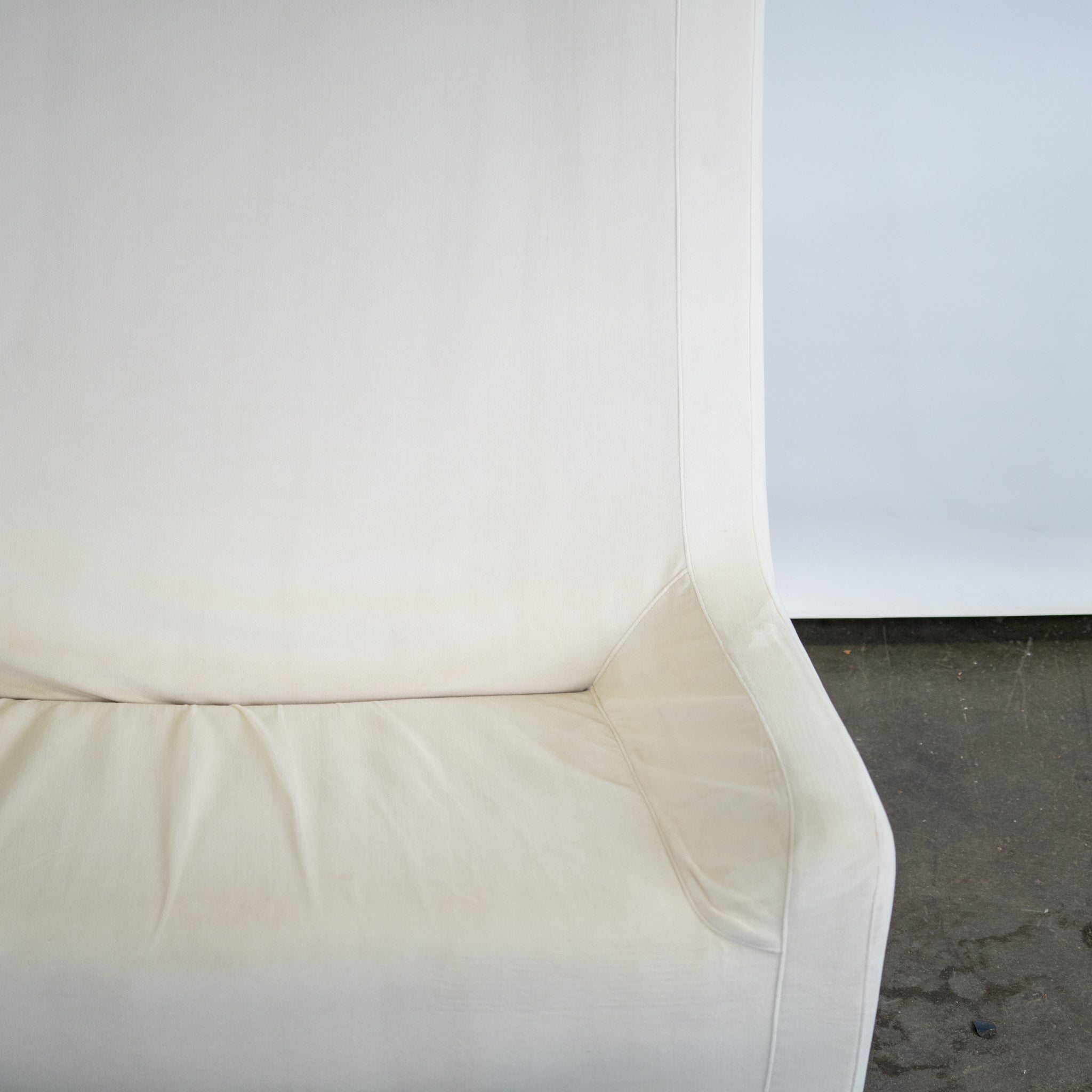 White Hannes Wettstein Chat Armchair by Pallucco