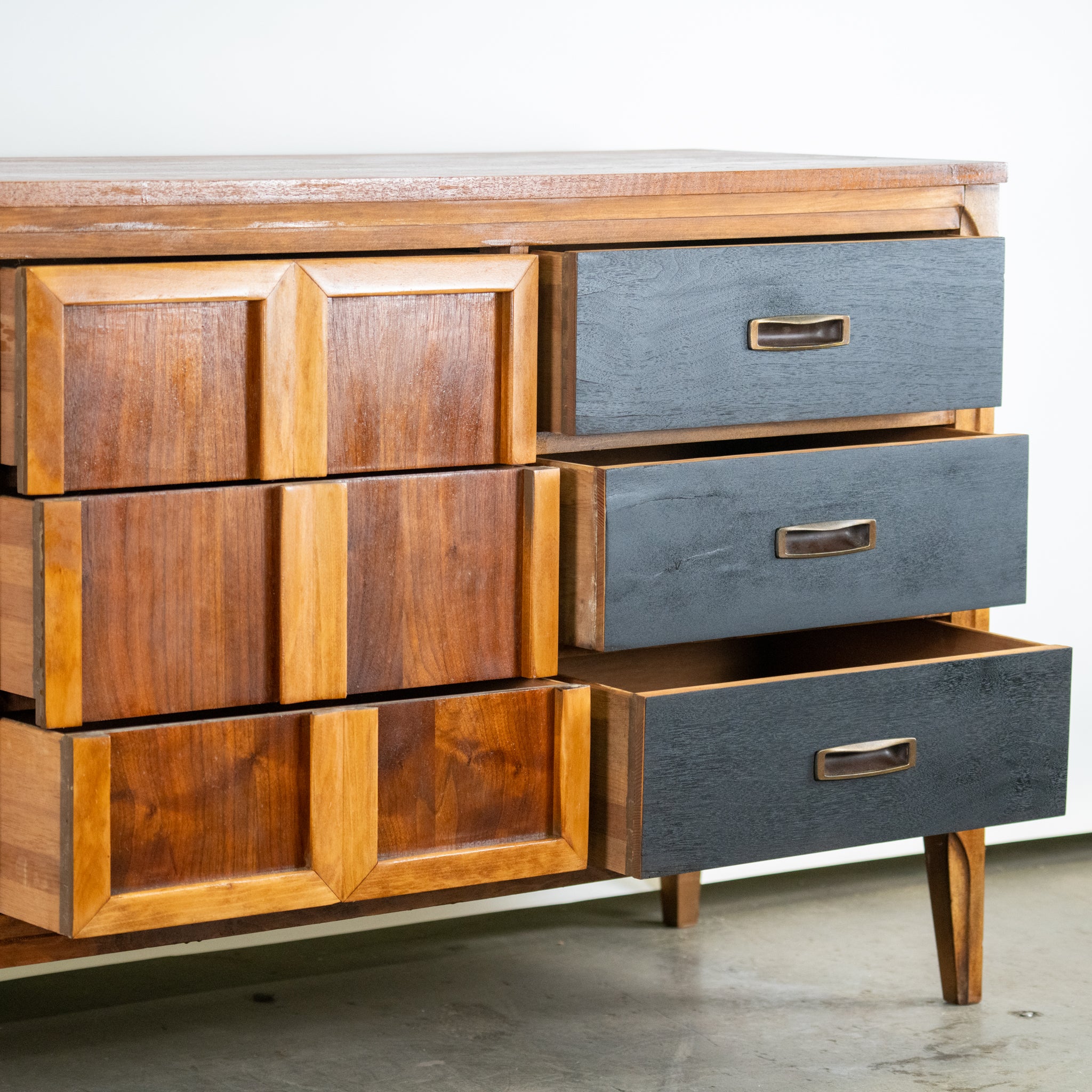 Walnut Dresser Credenza Transita Morris of California Mid Century Modern